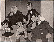 Astro Boy and family
